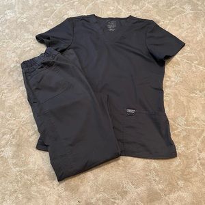 Grey Cherokee Workwear Scrub Set